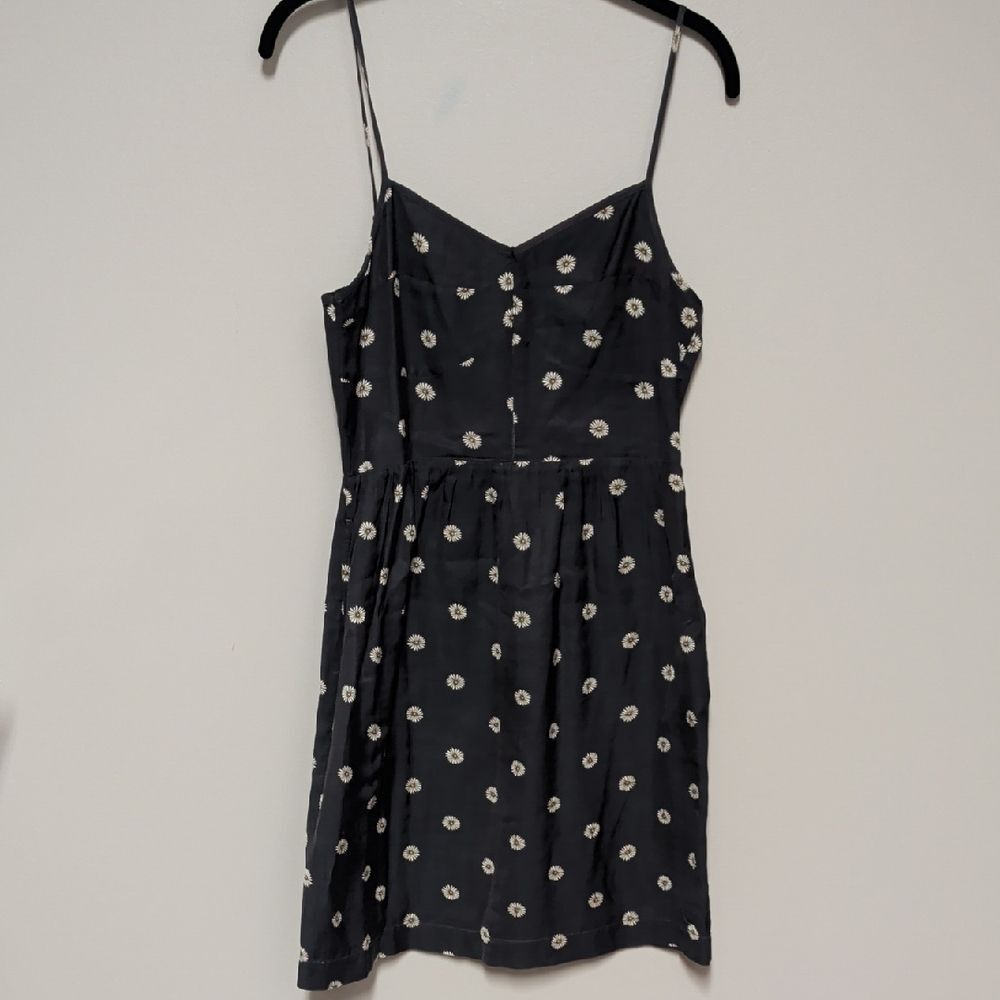 Jack Wills Blue Mini Dress with White Daisy Print